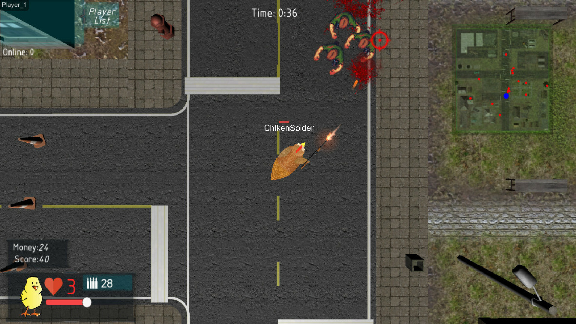 Chicken Wars screenshot 1