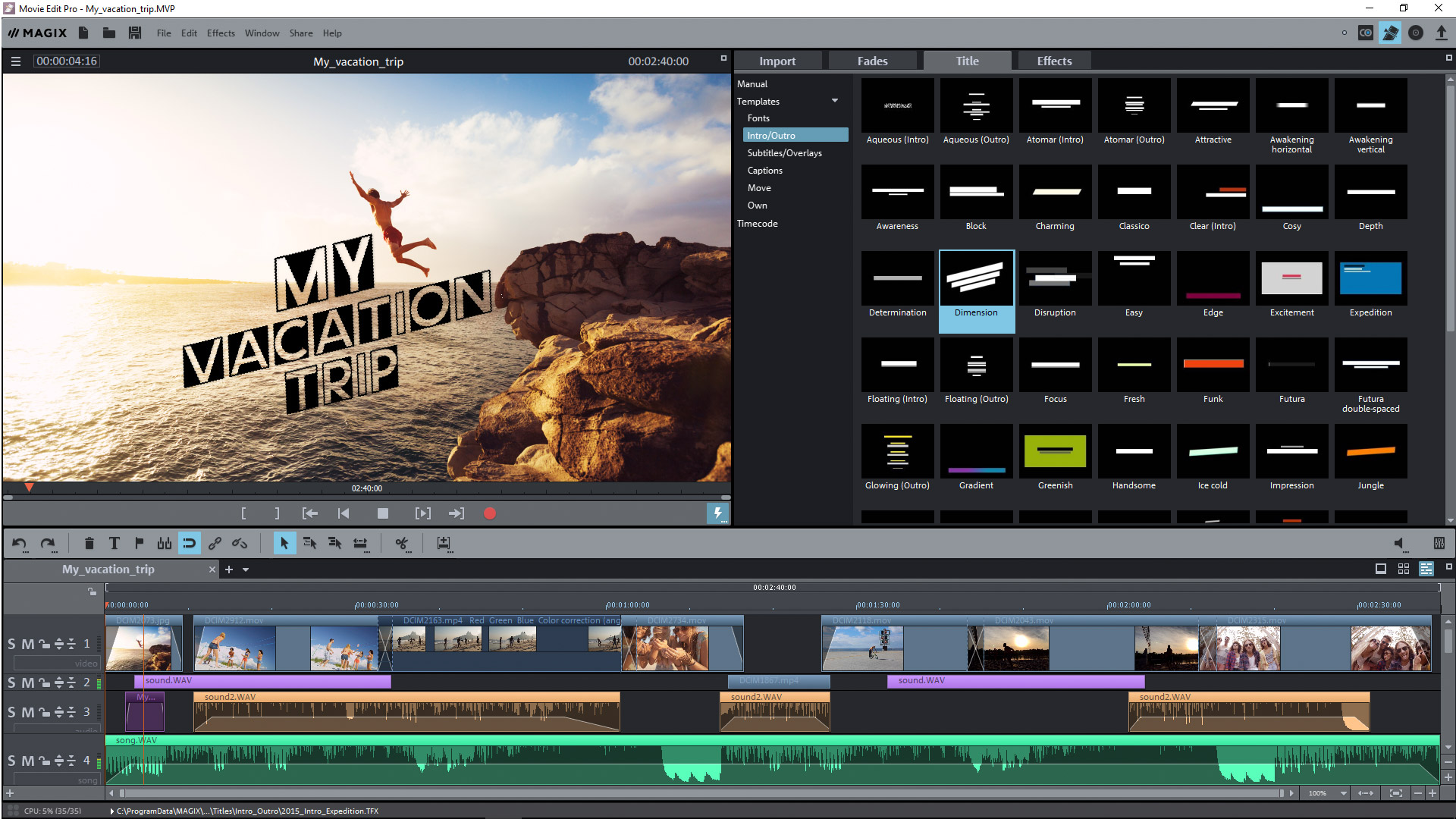 MAGIX Video deluxe 2017 Steam Edition screenshot 4