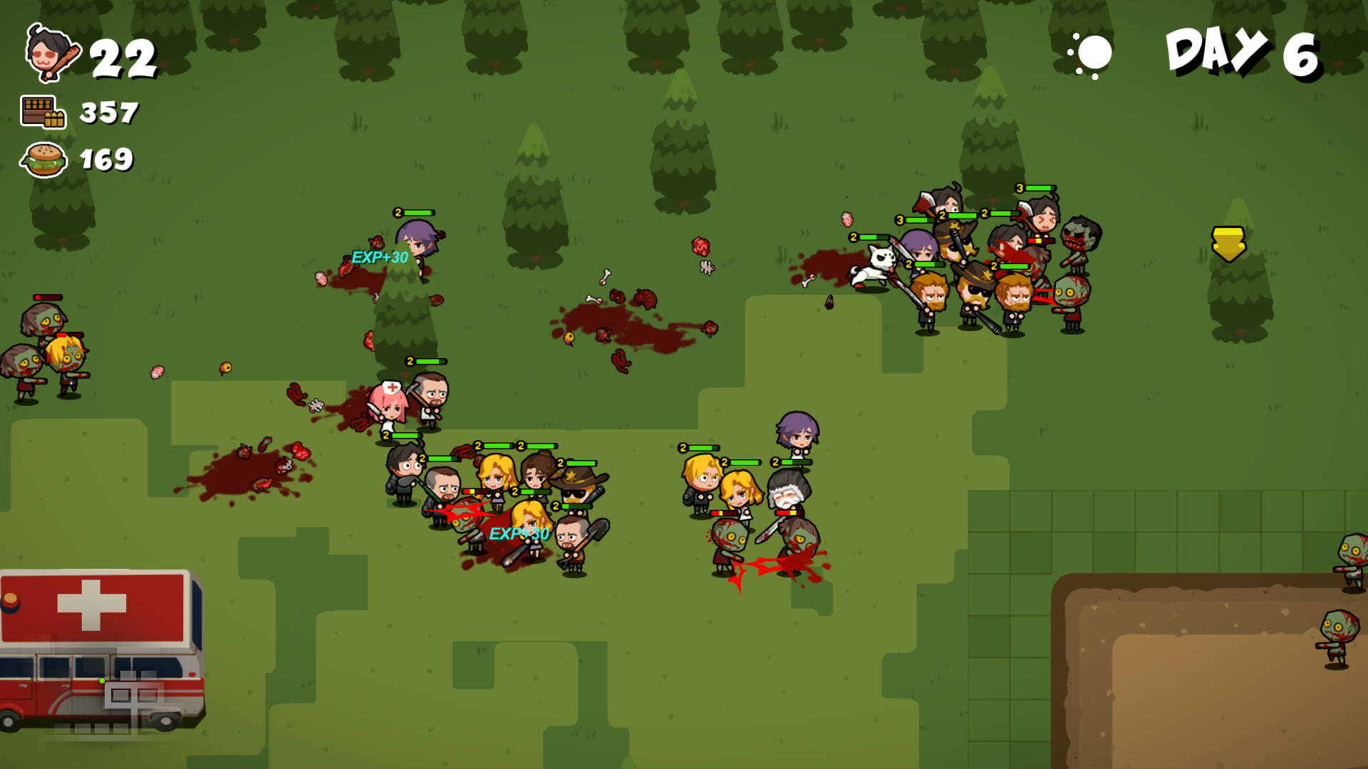 Run!ZombieFood! screenshot 1