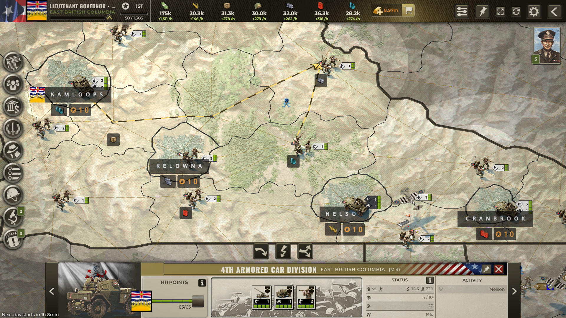 Supremacy: Call of War 1942 screenshot 2