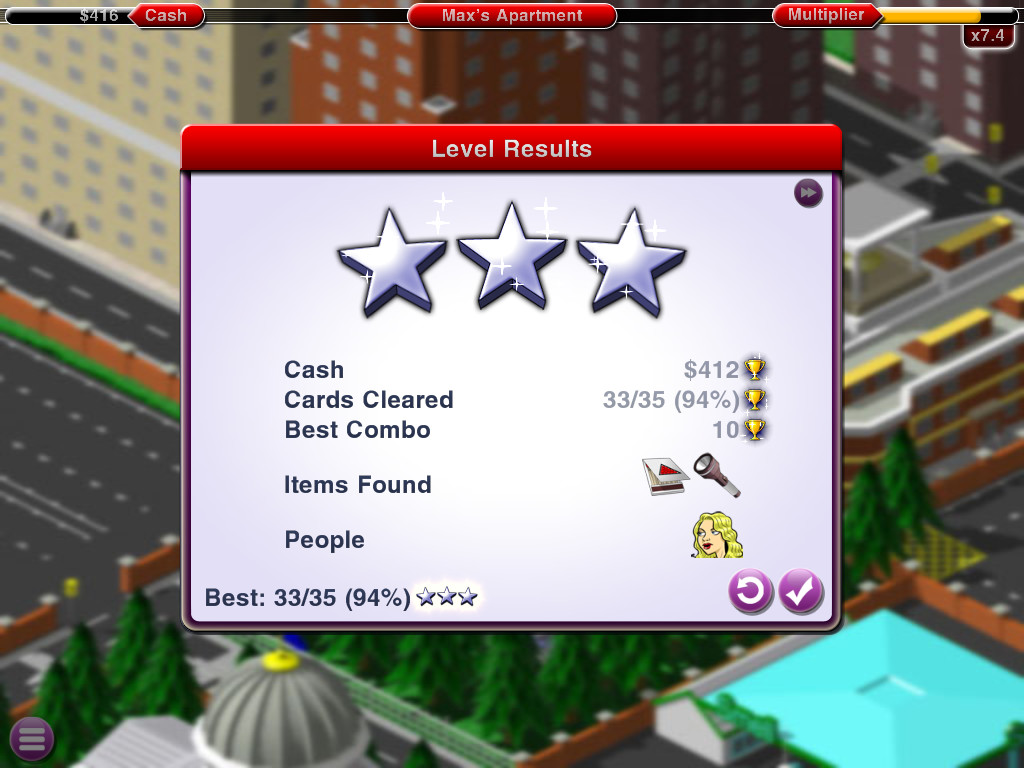 Crime Solitaire 2: The Smoking Gun screenshot 4