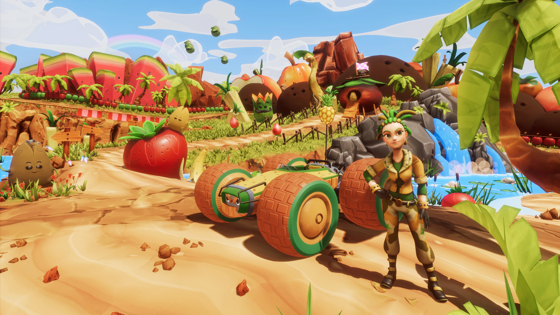 All-Star Fruit Racing screenshot 2