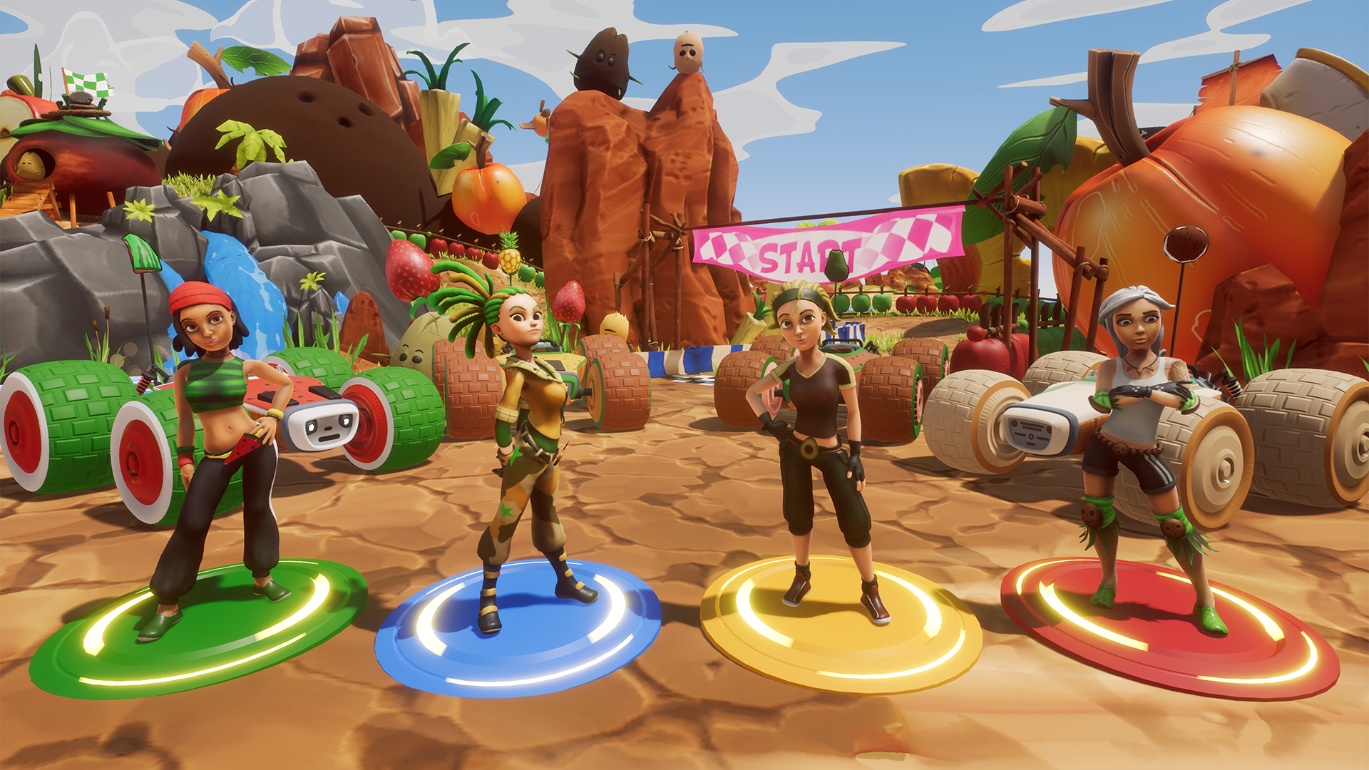 All-Star Fruit Racing screenshot 3