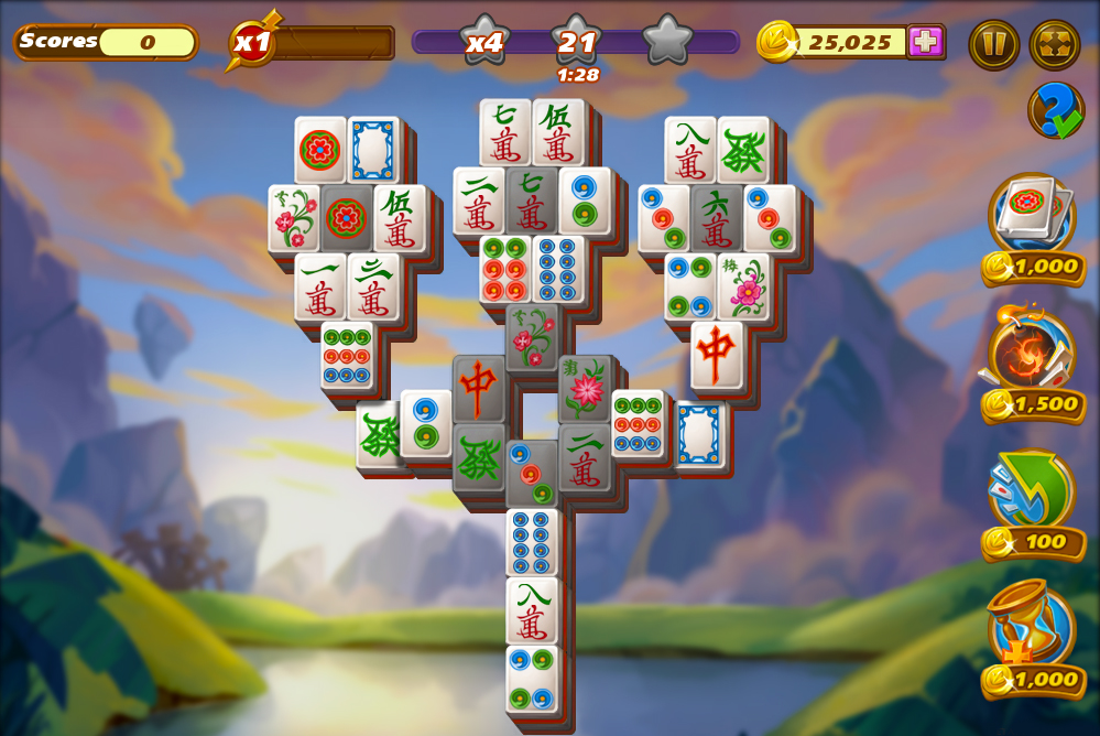 Mahjong Magic Islands screenshot 2