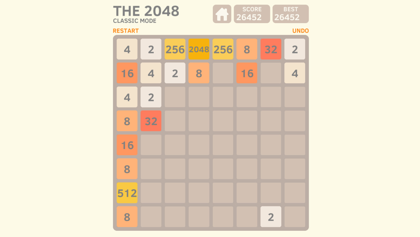 THE 2048 screenshot 4