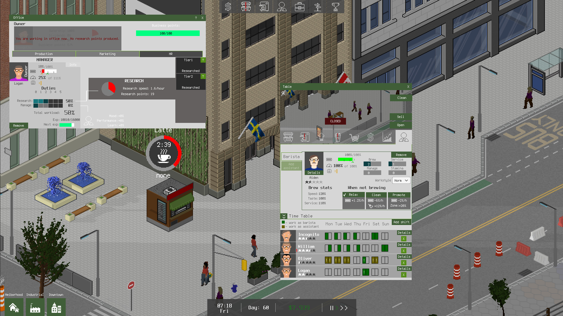 CoffeeBiz Tycoon screenshot 3