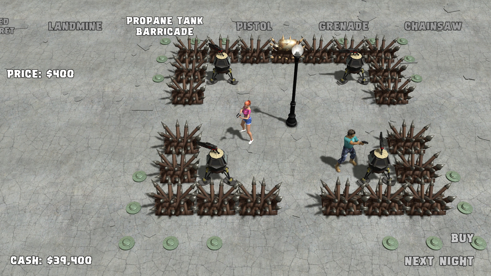 Yet Another Zombie Defense HD screenshot 1