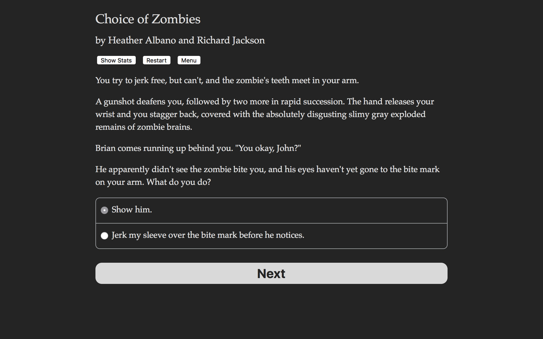 Choice of Zombies screenshot 2