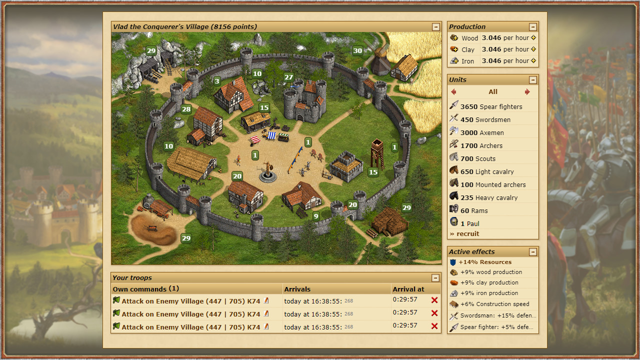 Tribal Wars screenshot 1