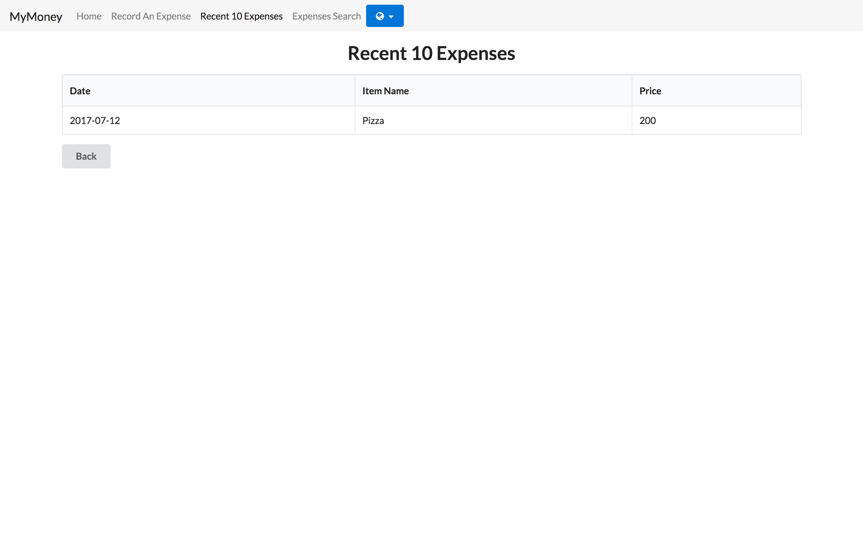 MyMoney screenshot 5