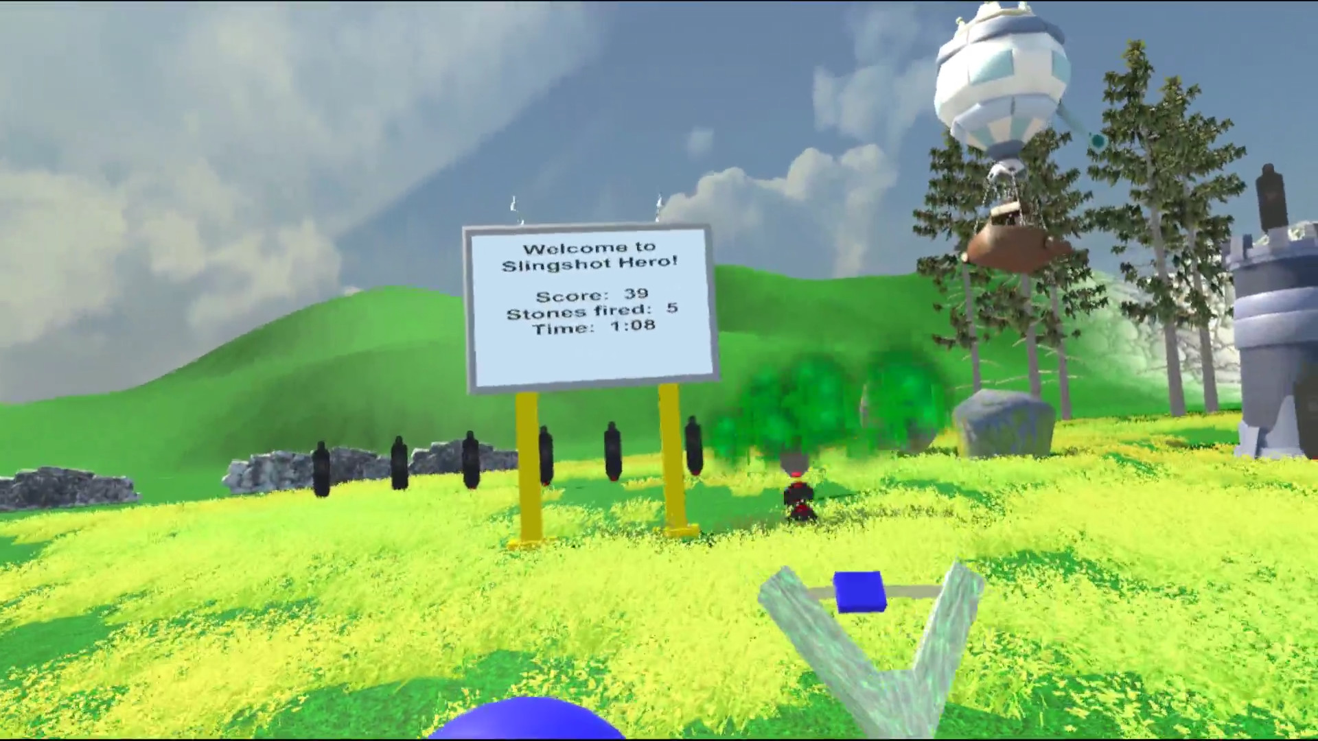 Slingshot Hero VR screenshot 4