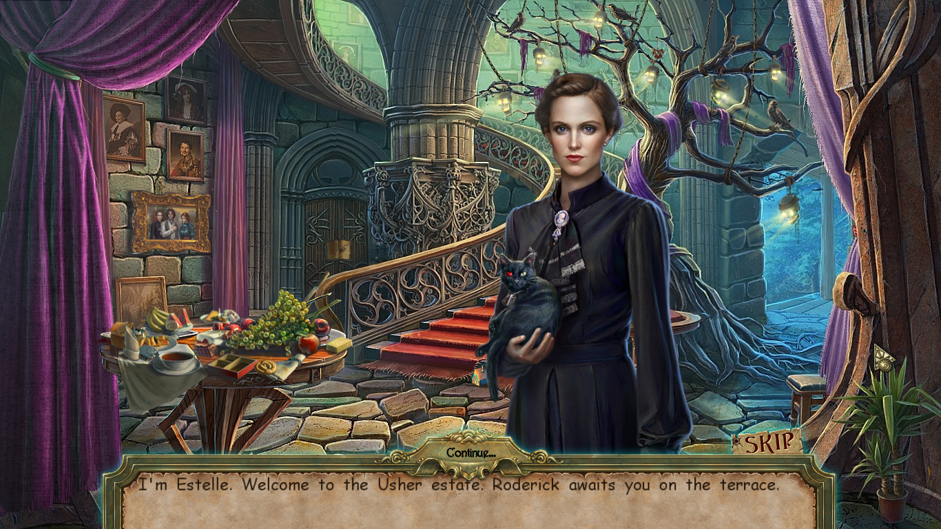 Dark Tales: Edgar Allan Poe's The Fall of the House of Usher Collector's Edition screenshot 1