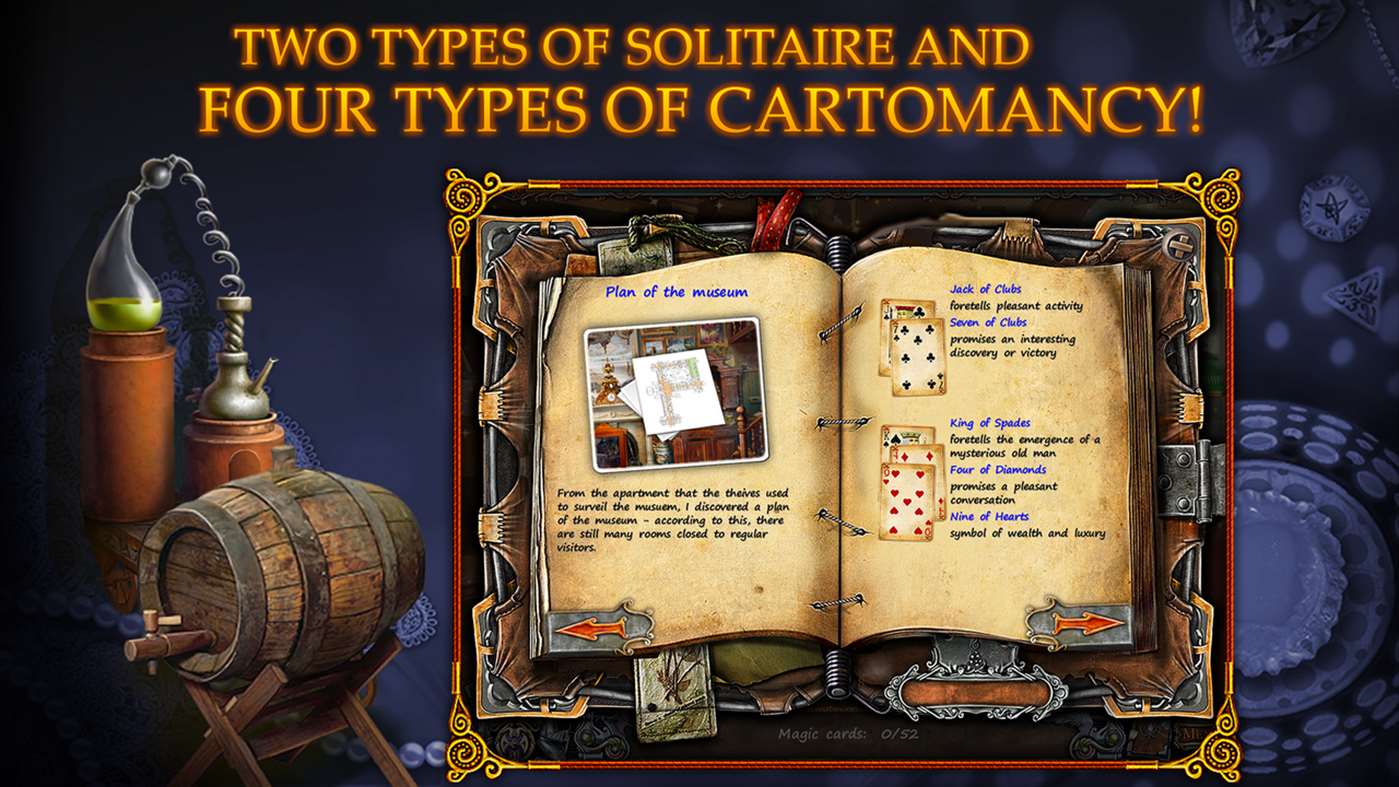 Solitaire Mystery: Stolen Power screenshot 2