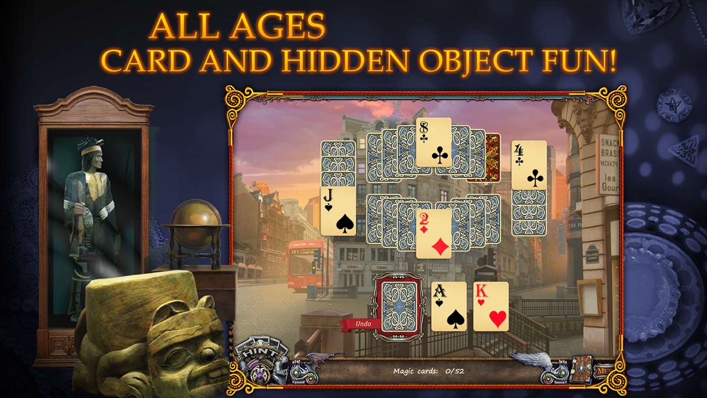 Solitaire Mystery: Stolen Power screenshot 4
