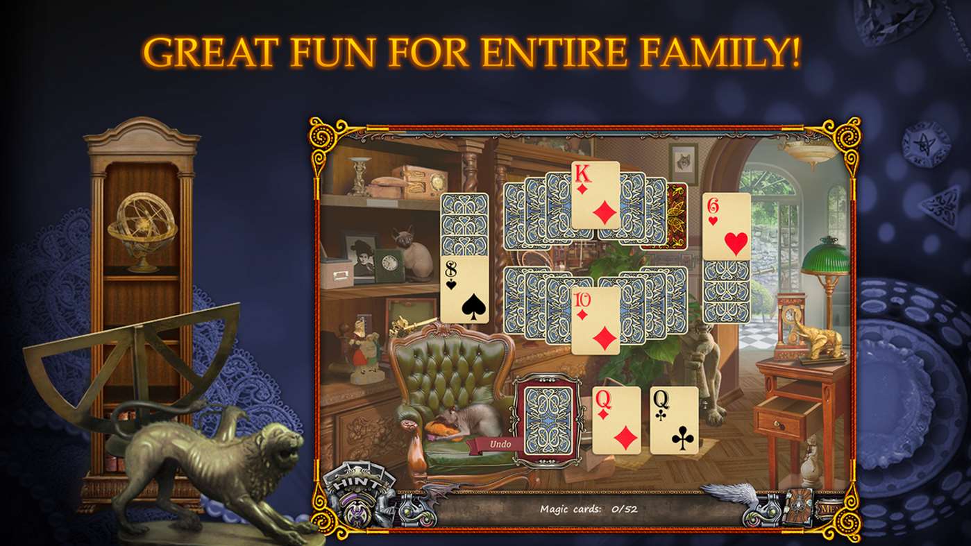 Solitaire Mystery: Stolen Power screenshot 5