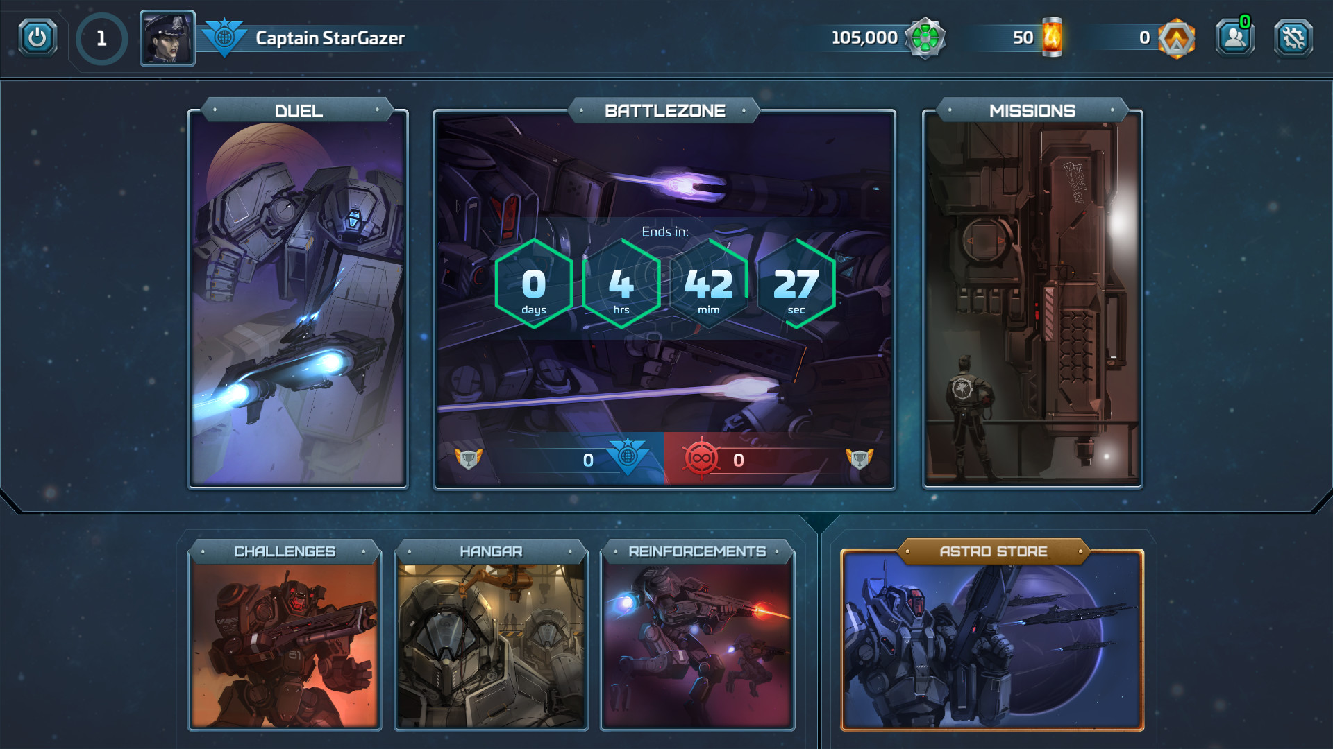 Cosmos Invictus screenshot 1