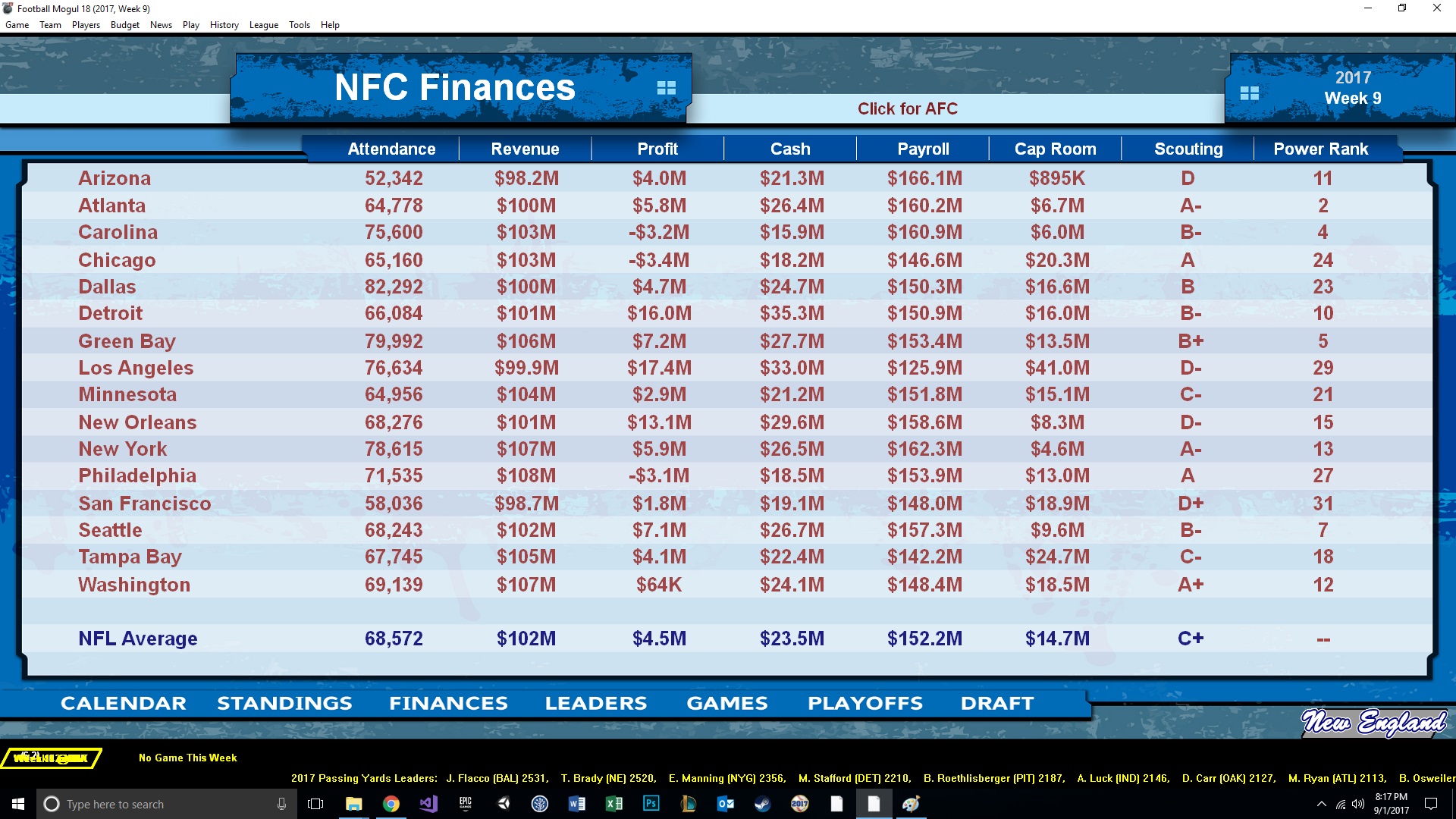 Football Mogul 18 screenshot 2