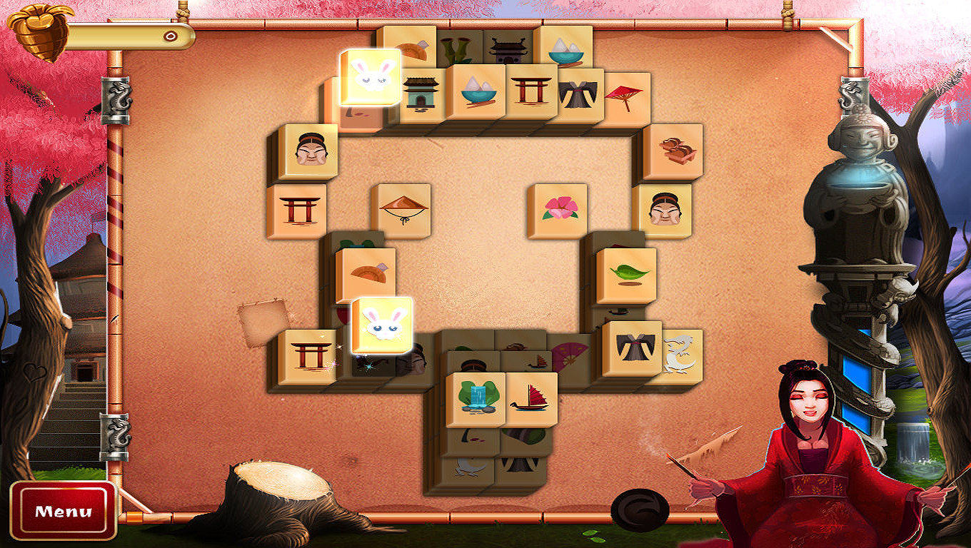 2D Mahjong Temple screenshot 4