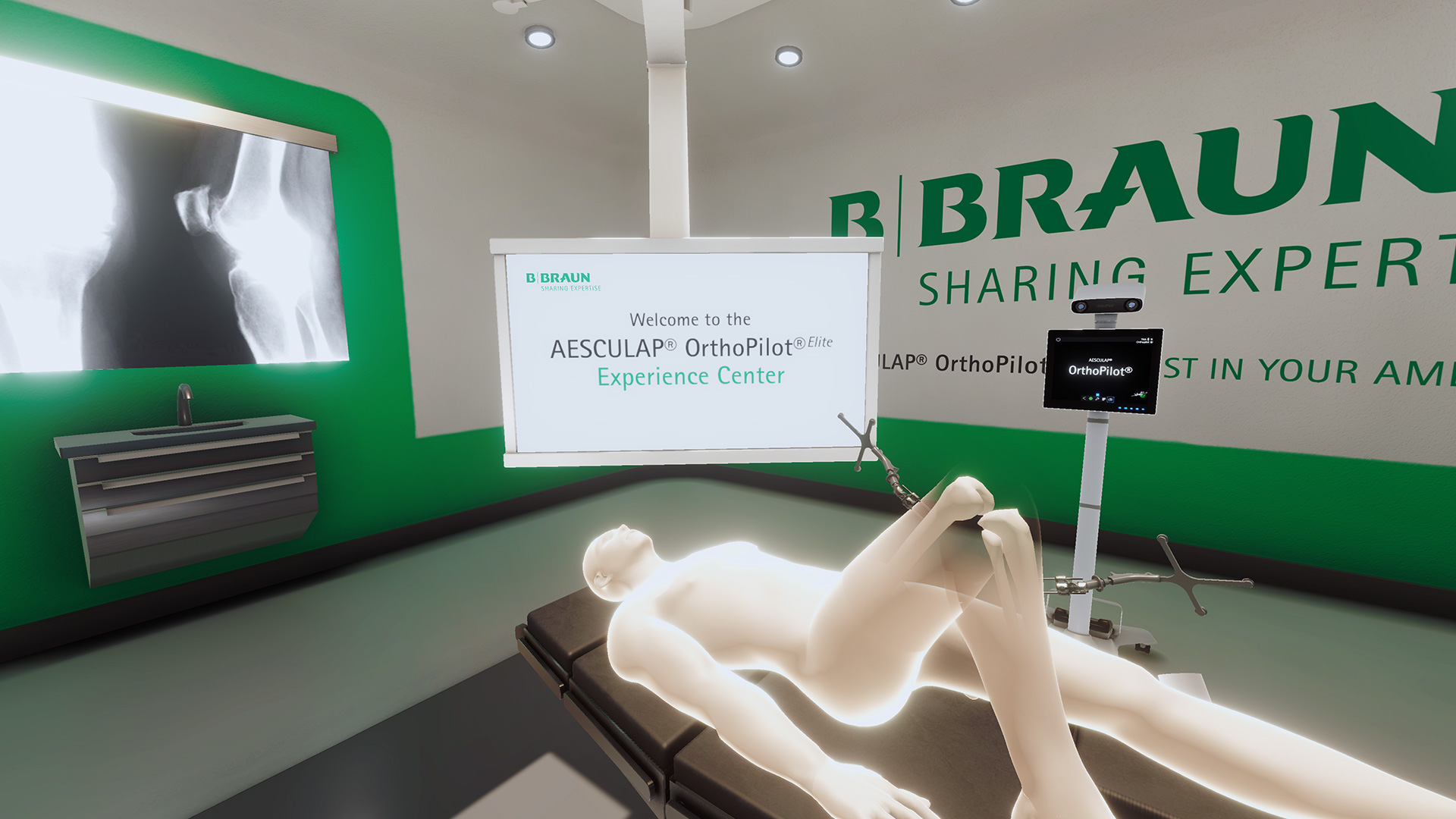 AESCULAP® OrthoPilot®Elite VR Palpation screenshot 1