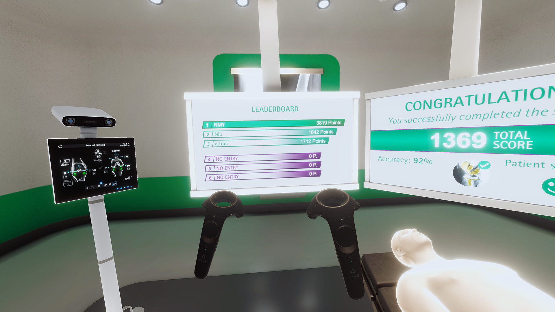AESCULAP® OrthoPilot®Elite VR Palpation screenshot 6