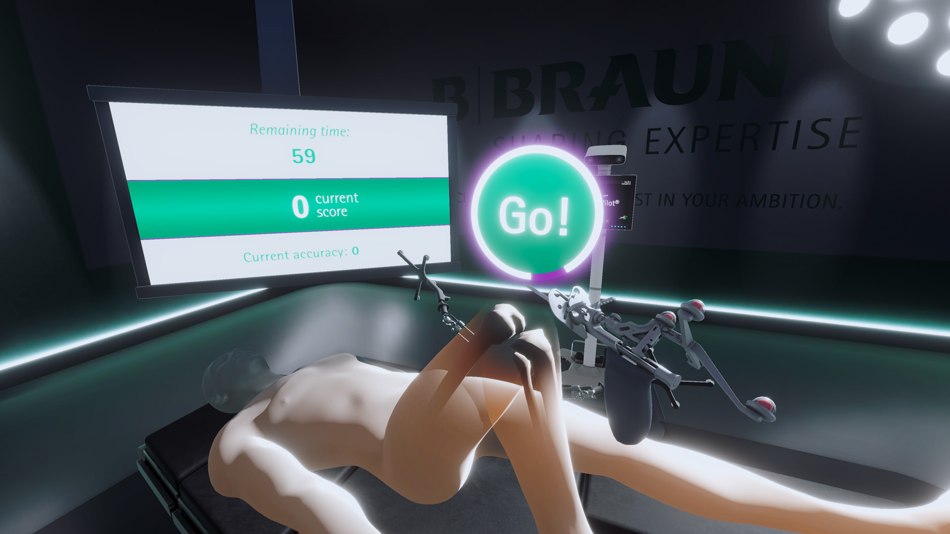 AESCULAP® OrthoPilot®Elite VR Palpation screenshot 3