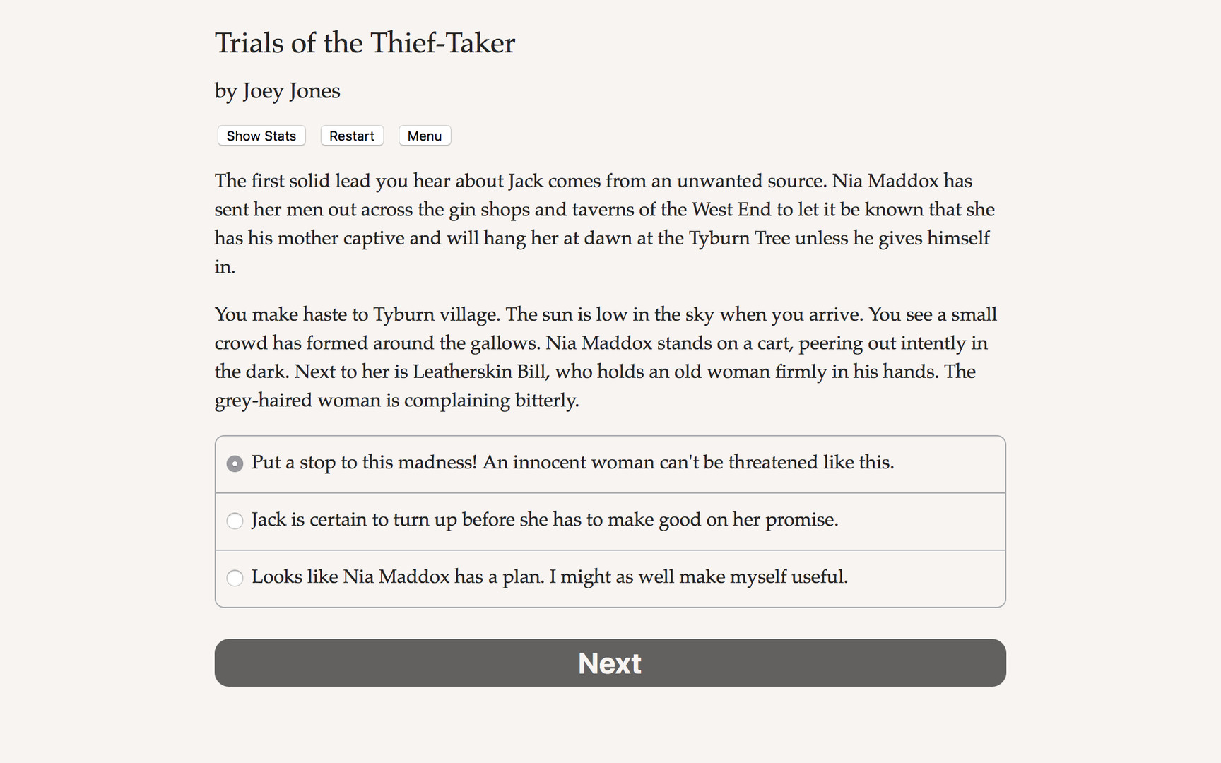 Trials of the Thief-Taker screenshot 4