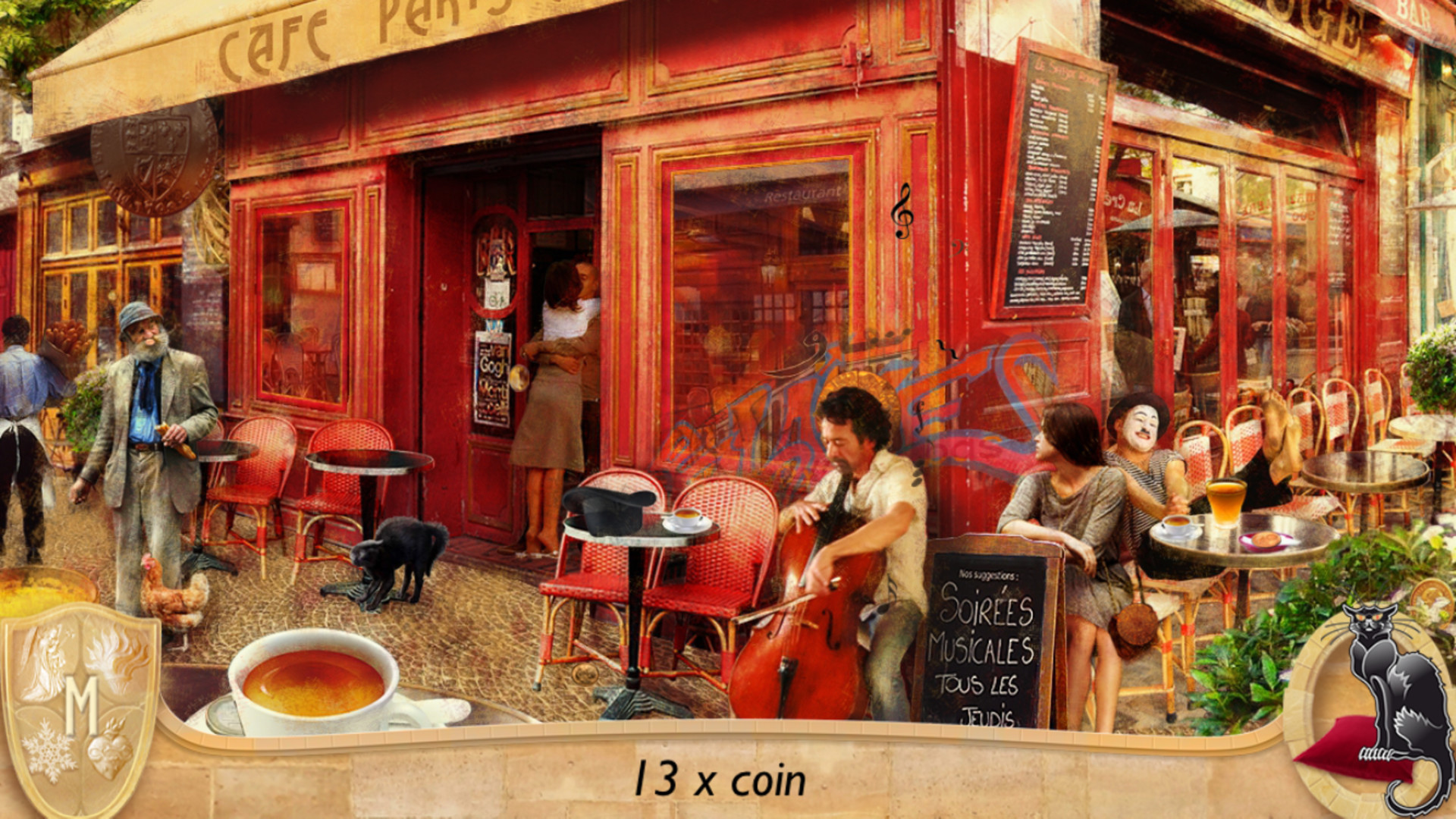 Romance with Chocolate - Hidden Object in Paris. HOPA screenshot 3