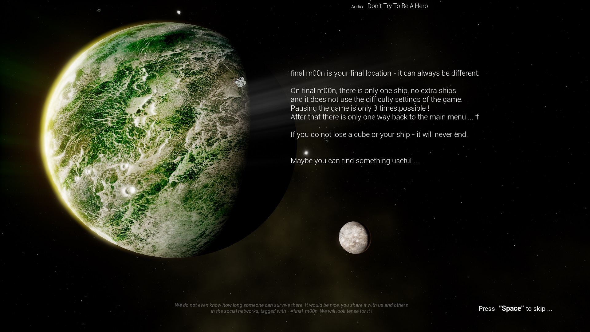 final m00n - Defender of the Cubes screenshot 1