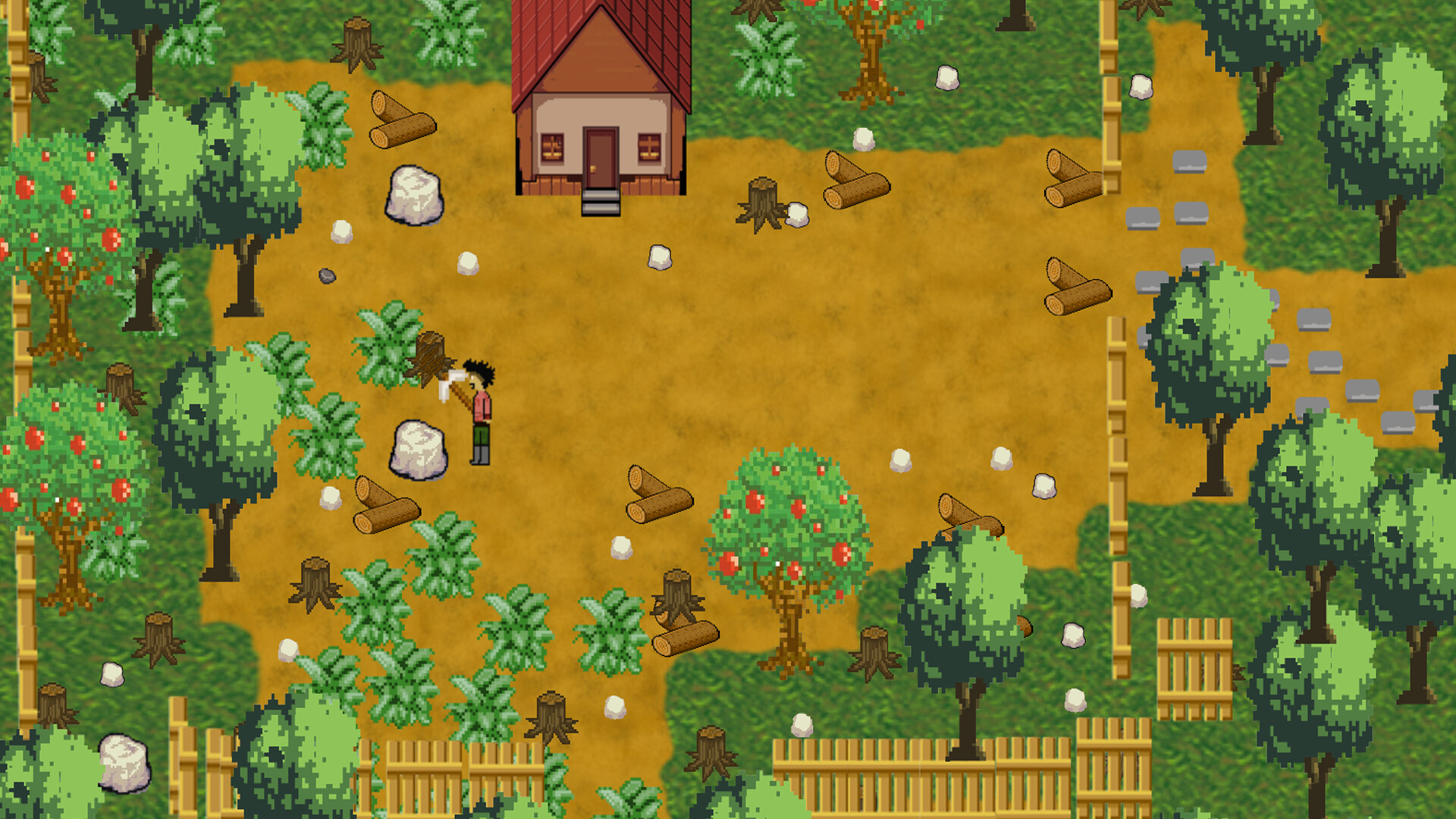 In the Village of Grandfather: Summer,Sun,Heat. screenshot 4