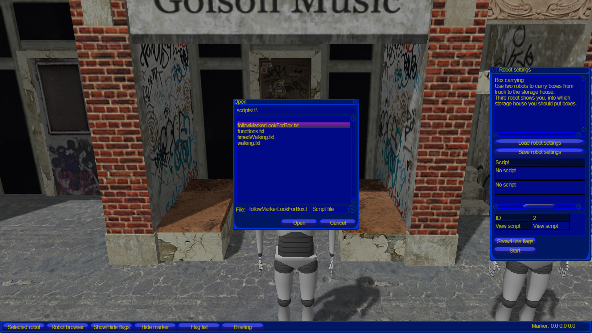 Virtual Robots - Robot programming simulator screenshot 2