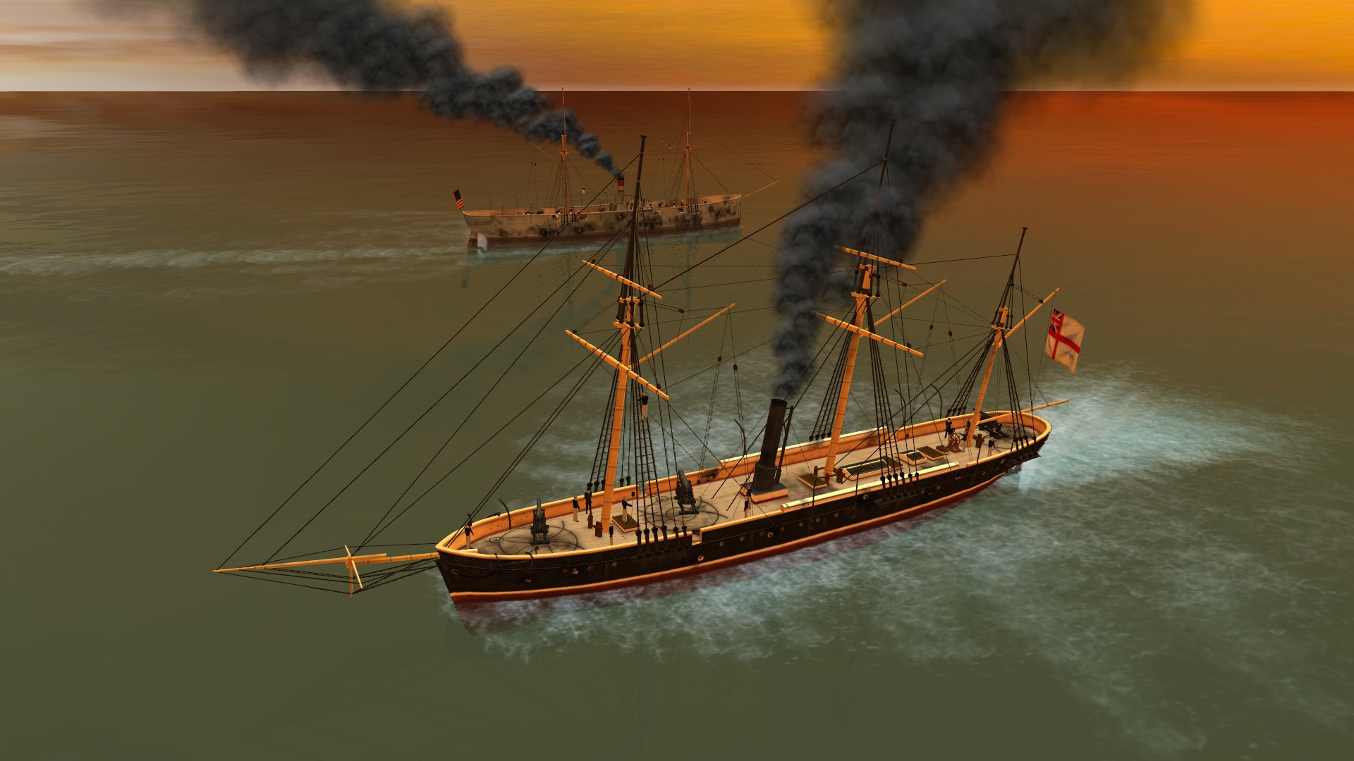 Clad in Iron: Gulf of Mexico 1864 screenshot 14
