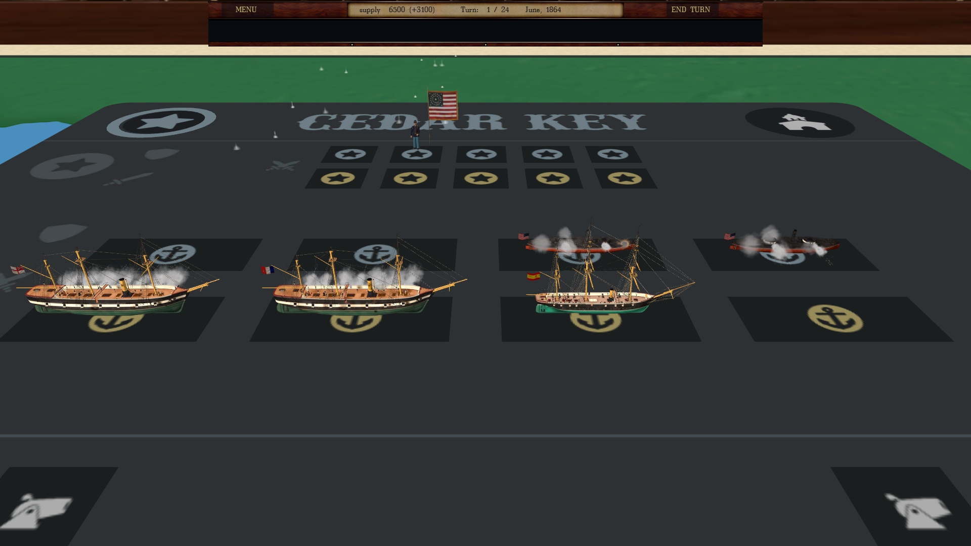Clad in Iron: Gulf of Mexico 1864 screenshot 16
