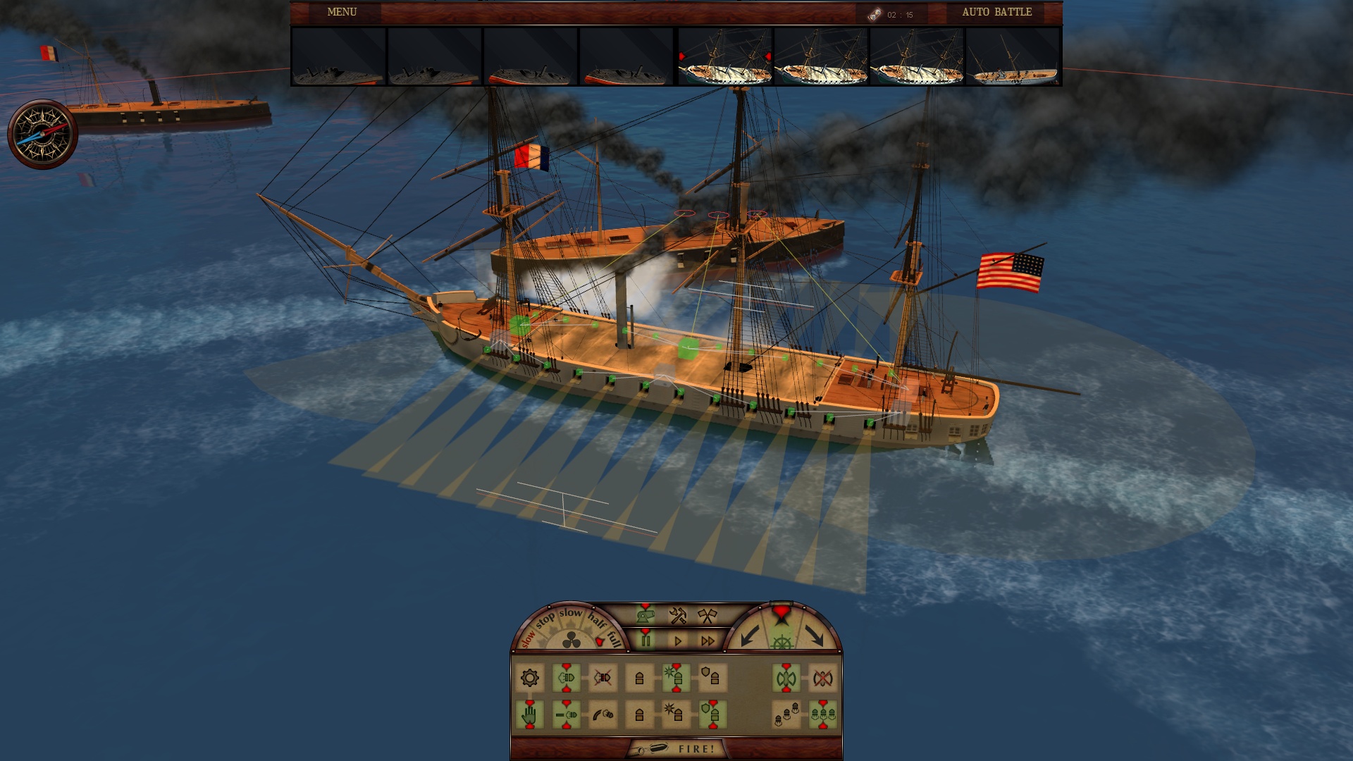 Clad in Iron: Gulf of Mexico 1864 screenshot 3