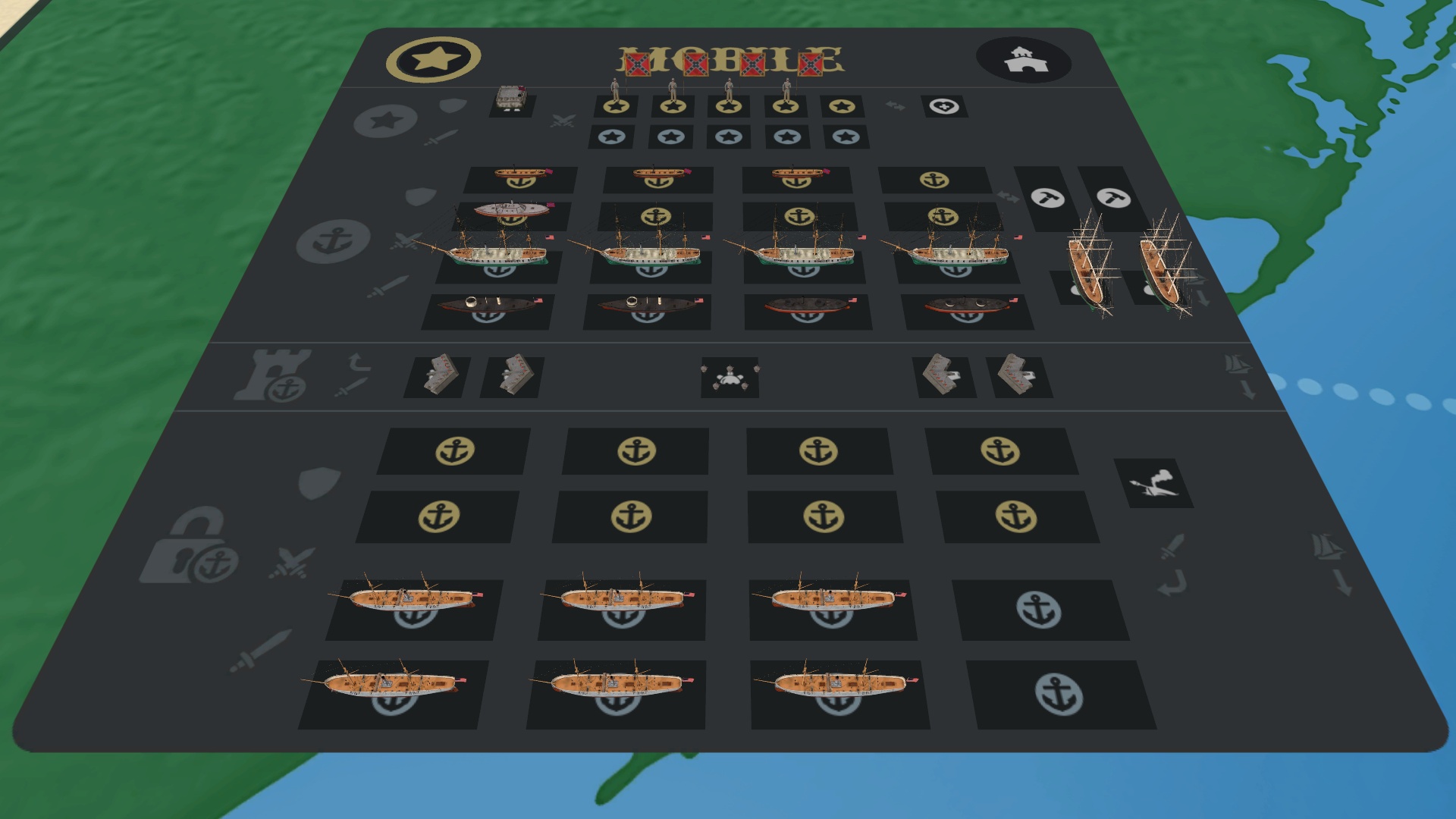 Clad in Iron: Gulf of Mexico 1864 screenshot 7