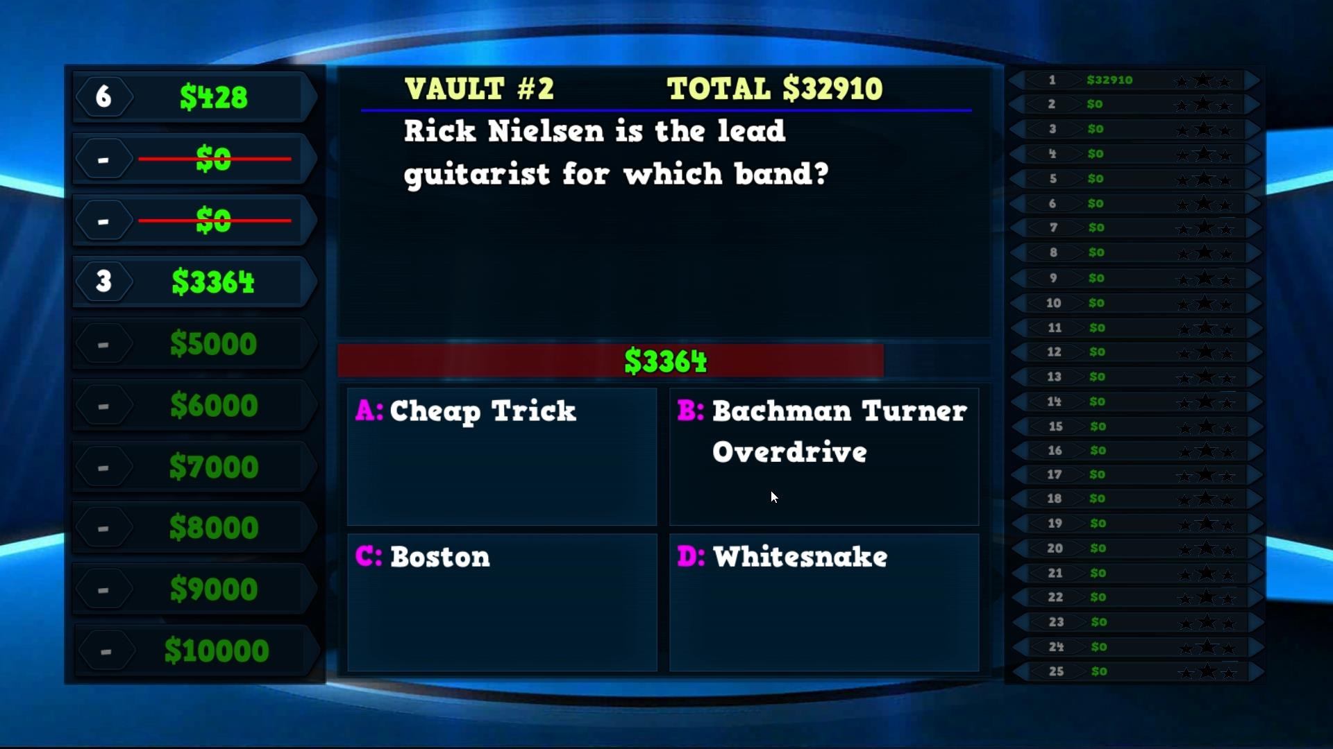 Trivia Vault: Classic Rock Trivia 2 screenshot 1