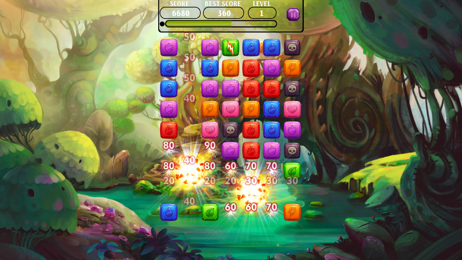 The Flying Turtle Jewel Quest screenshot 1