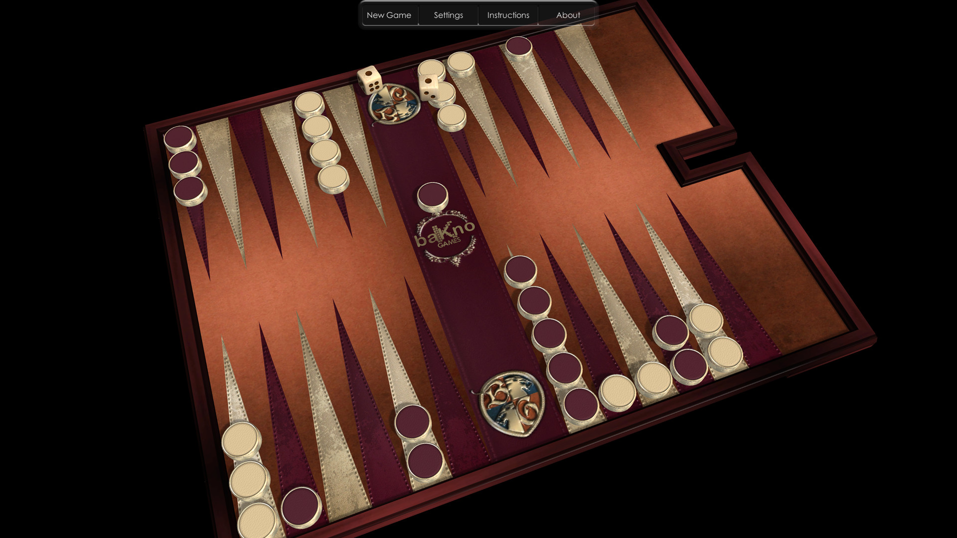 Backgammon screenshot 1