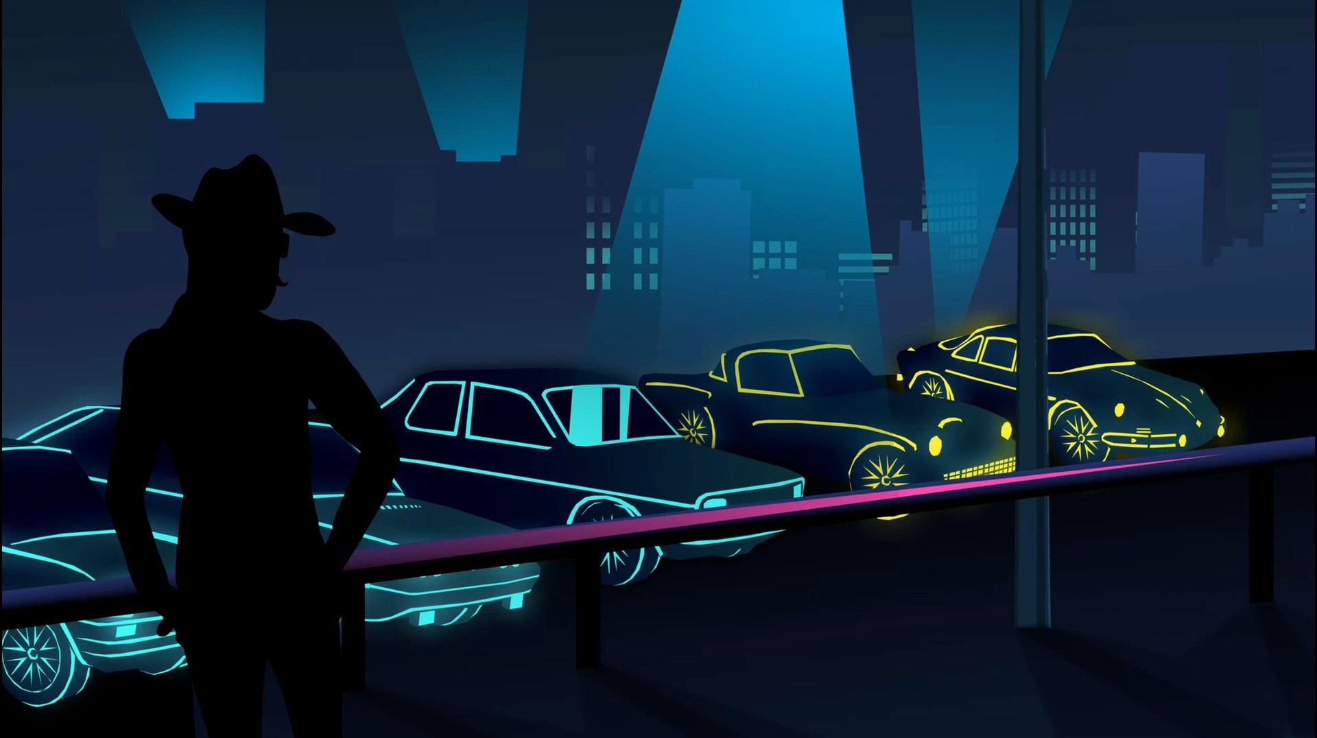 Electro Ride: The Neon Racing screenshot 3