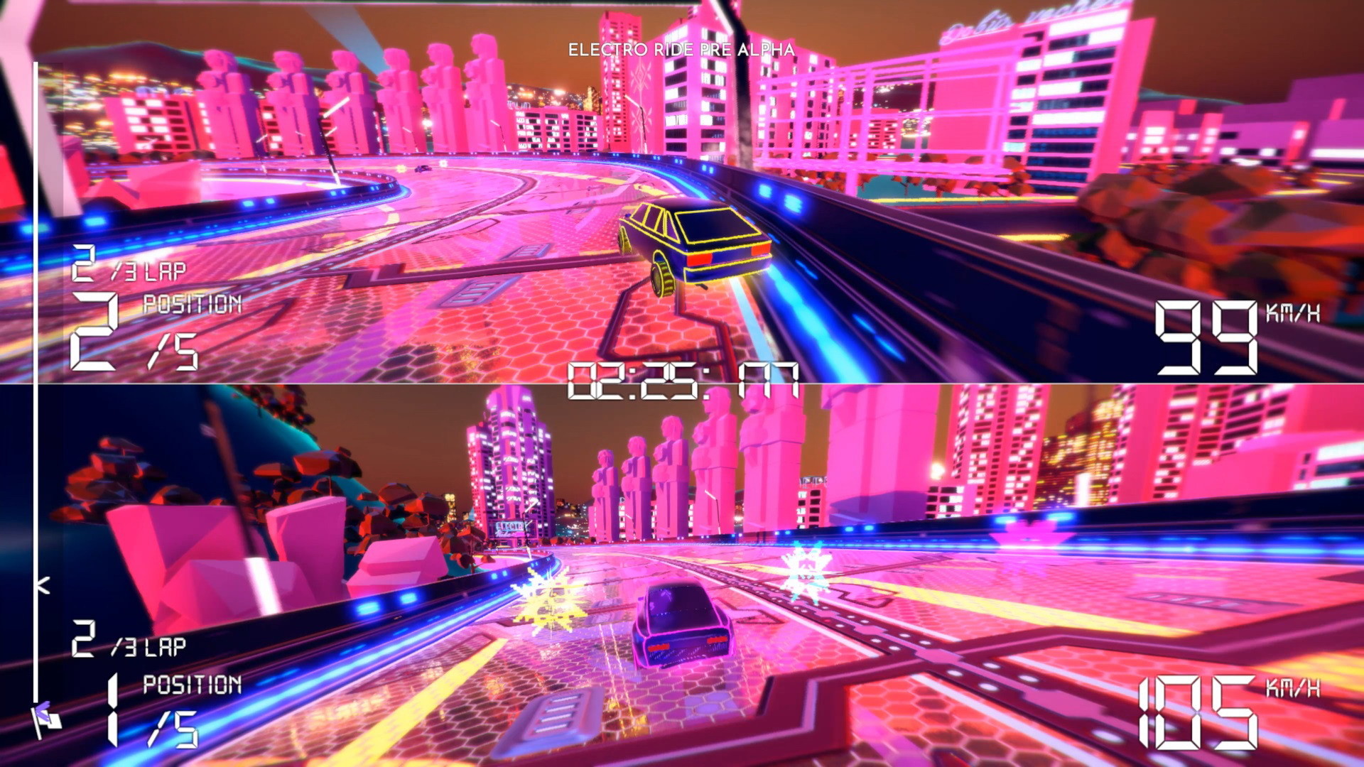 Electro Ride: The Neon Racing screenshot 11