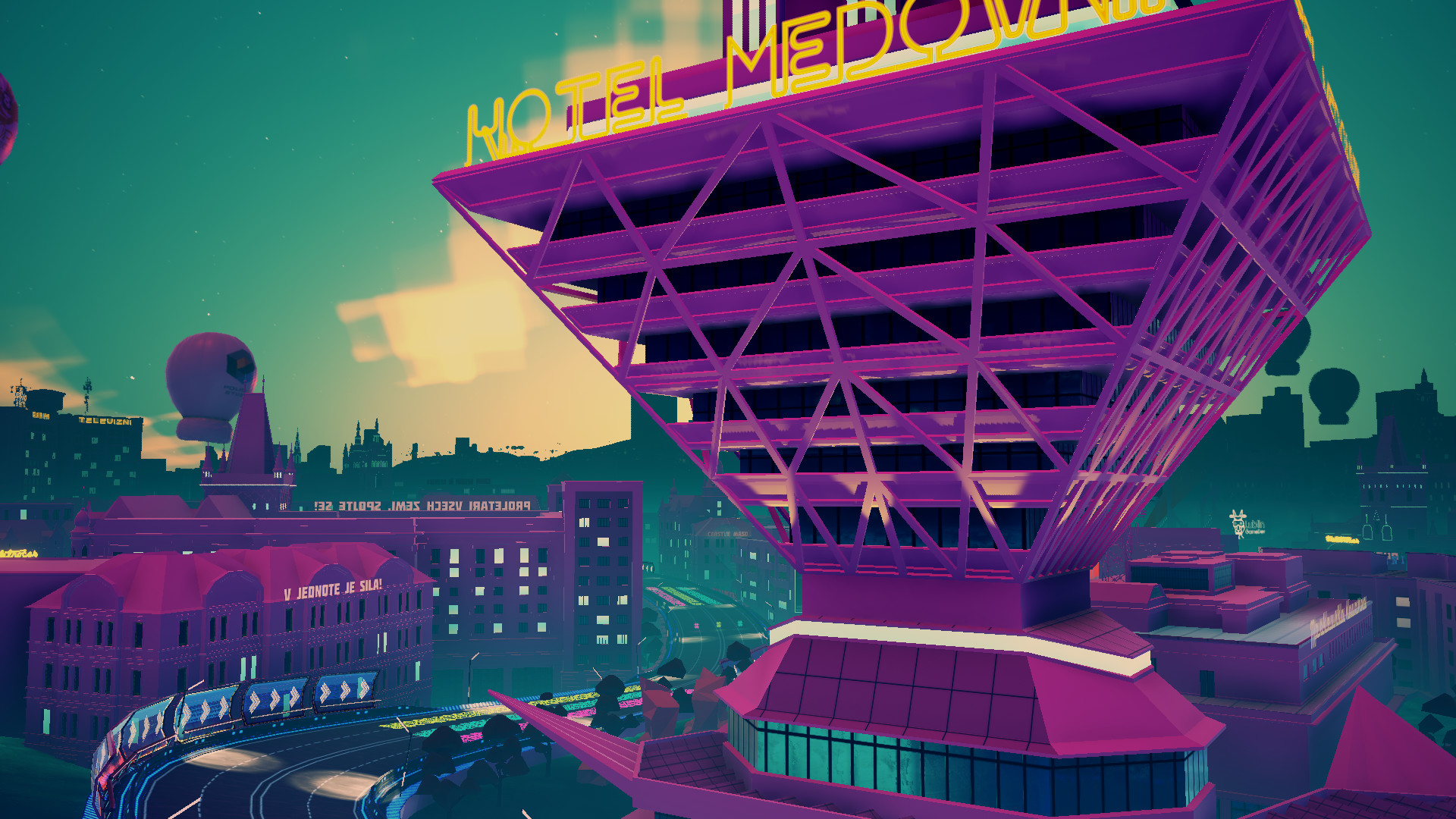 Electro Ride: The Neon Racing screenshot 8