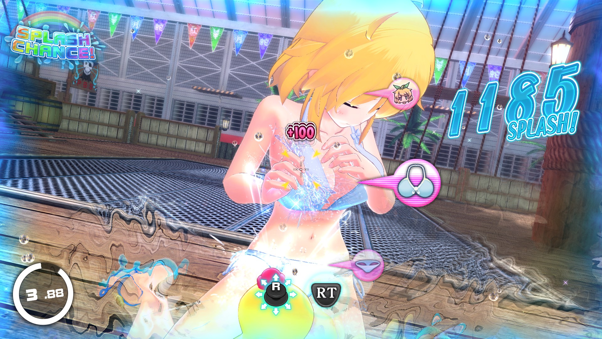 SENRAN KAGURA Peach Beach Splash screenshot 6