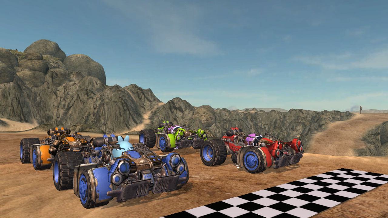 沙漠飞车 Desert Racer screenshot 1