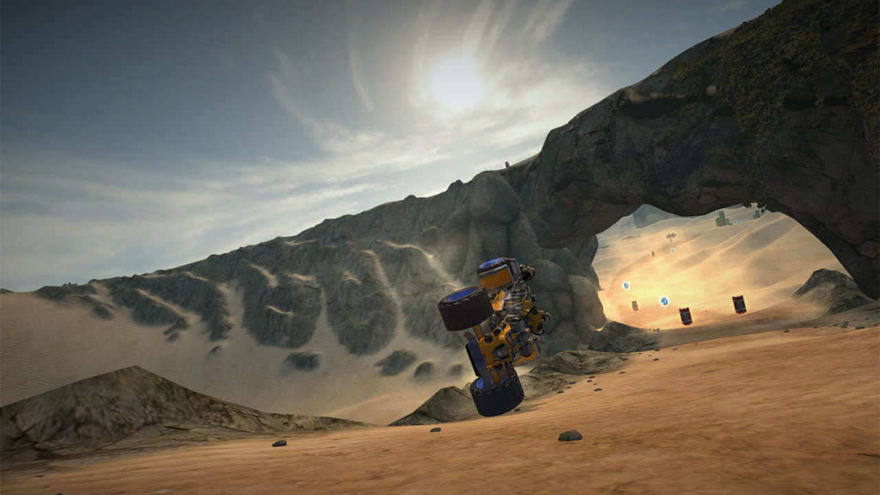 沙漠飞车 Desert Racer screenshot 2