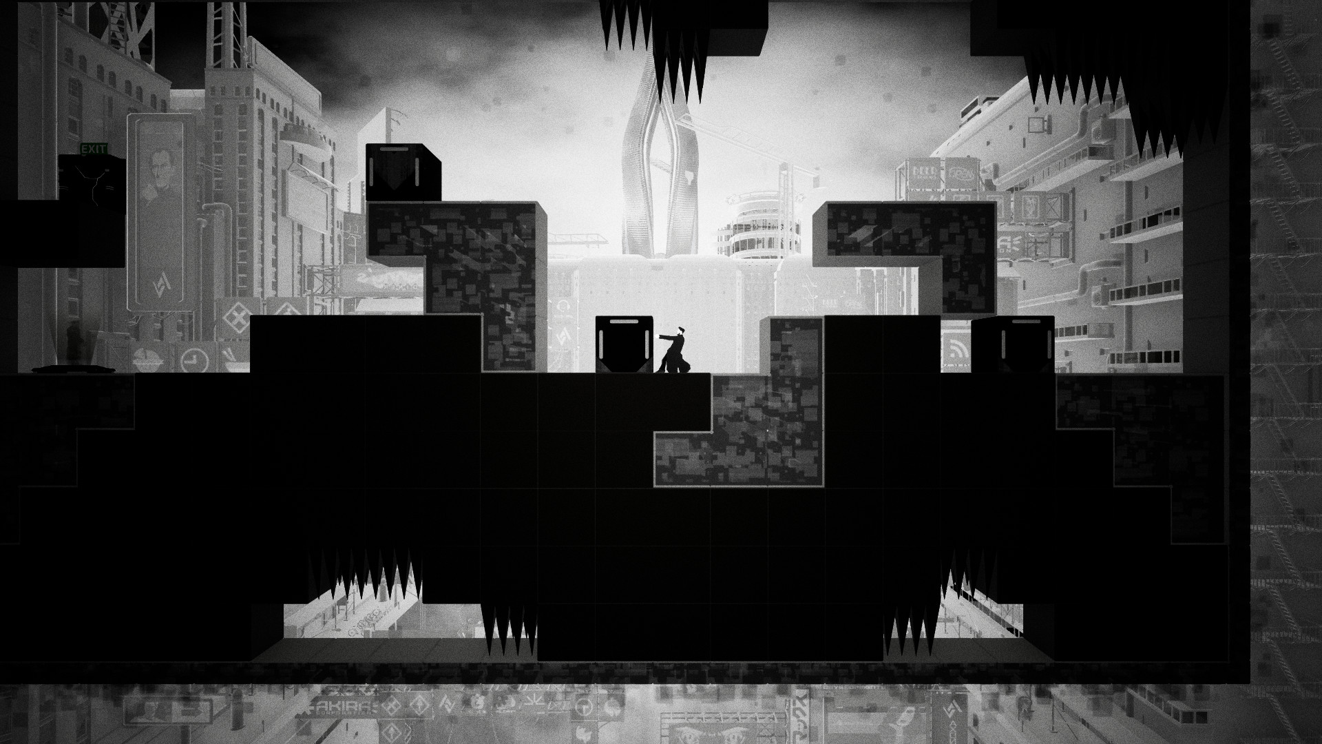 Shift Quantum - A Cyber Noir Puzzle Platformer screenshot 7