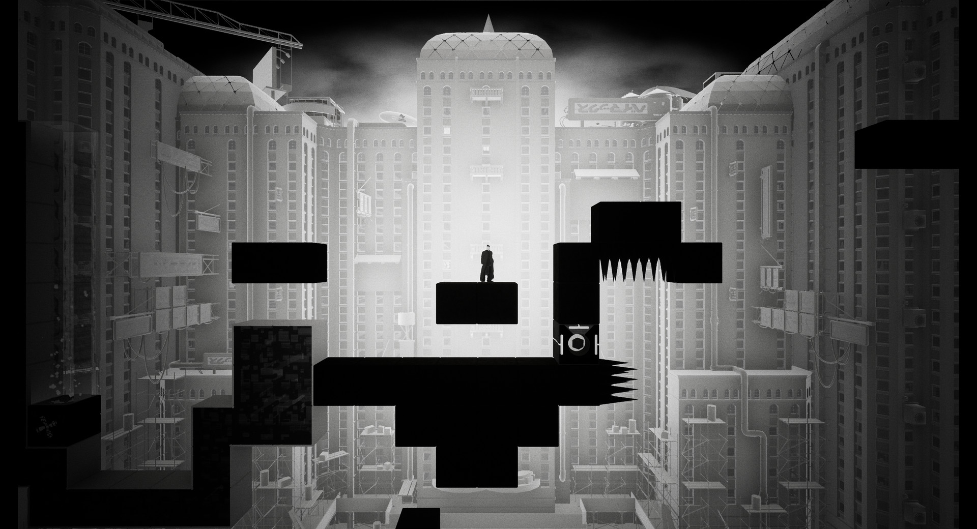Shift Quantum - A Cyber Noir Puzzle Platformer screenshot 4