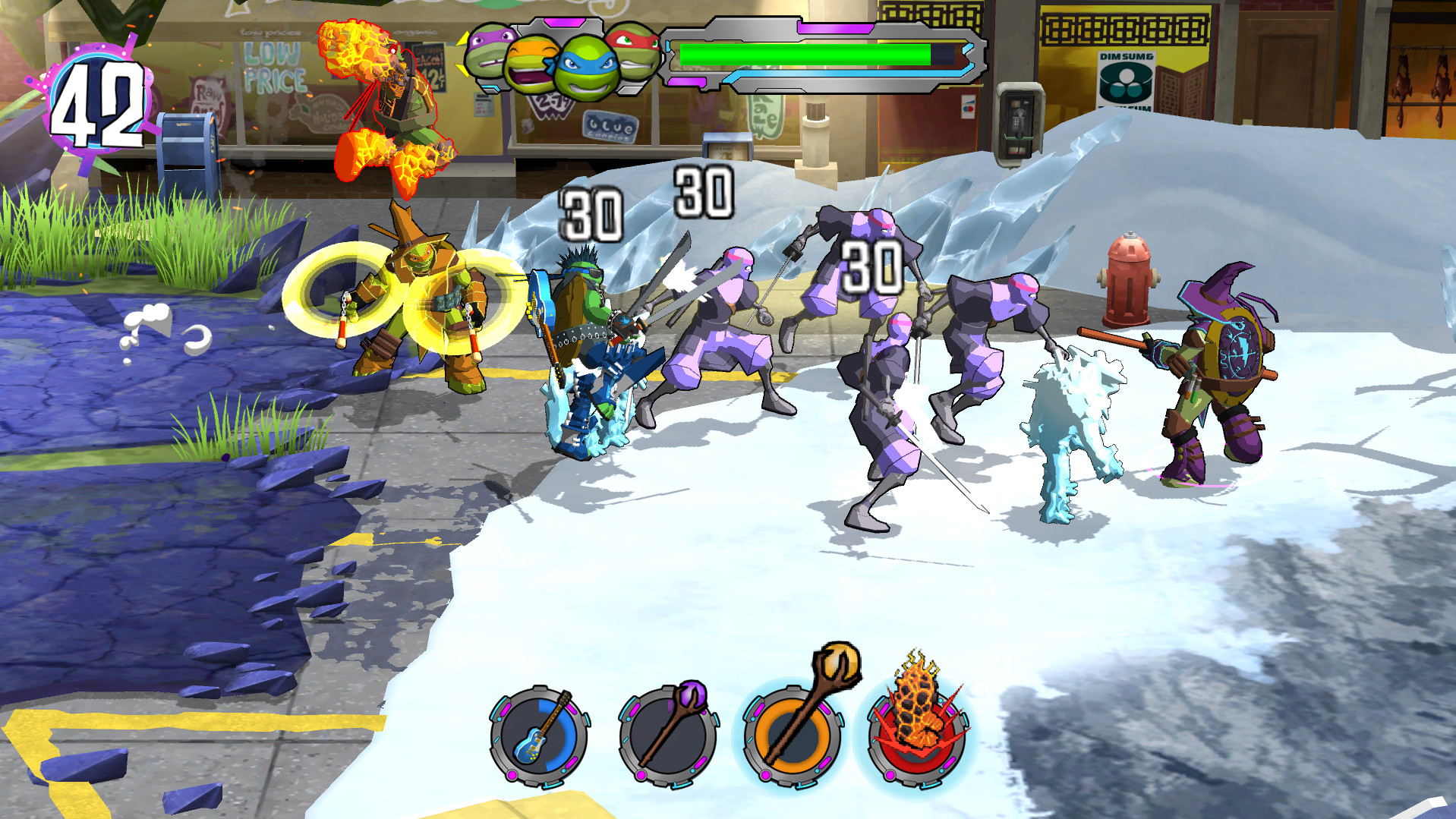 Teenage Mutant Ninja Turtles: Portal Power screenshot 10