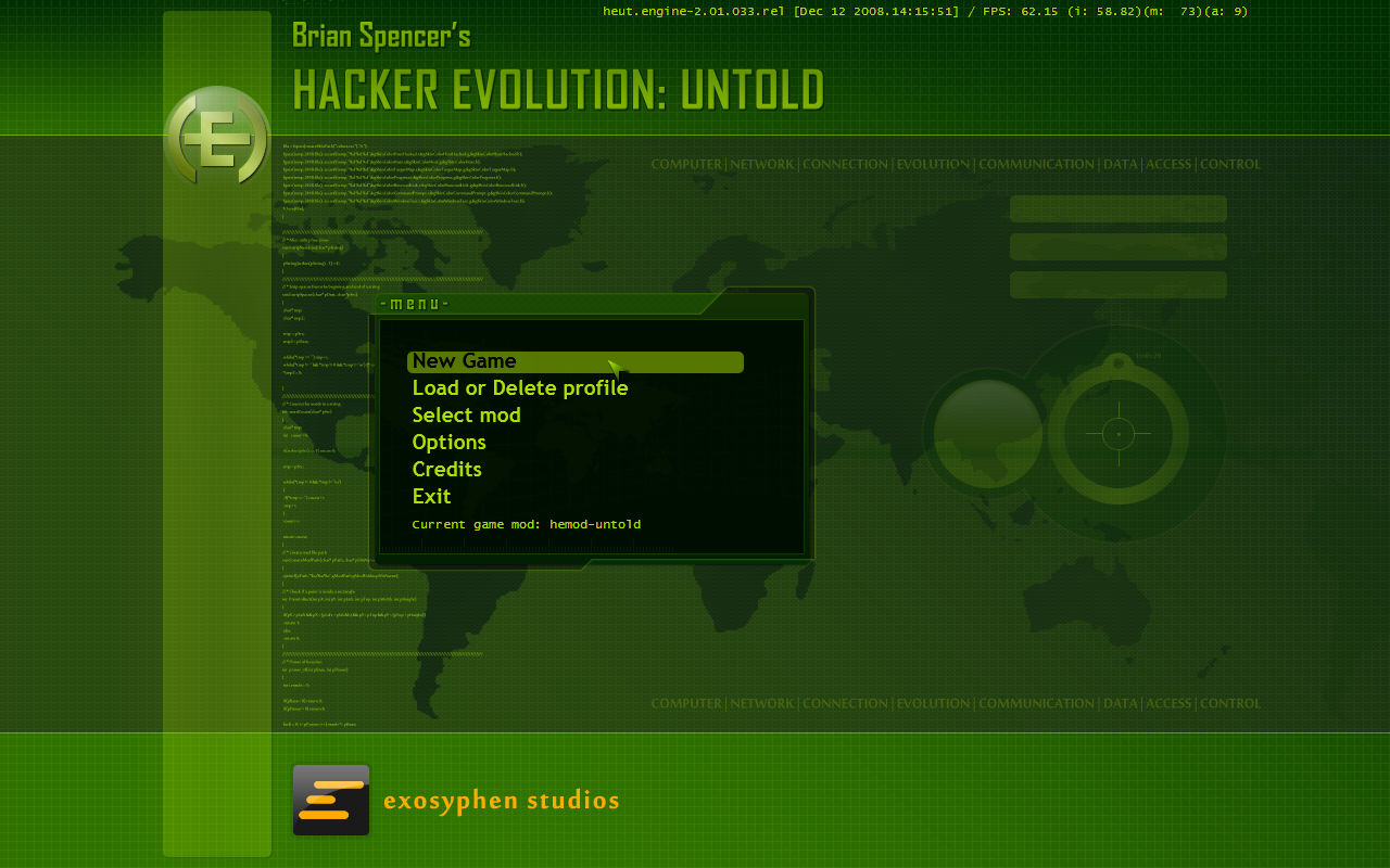 Hacker Evolution: Untold screenshot 1