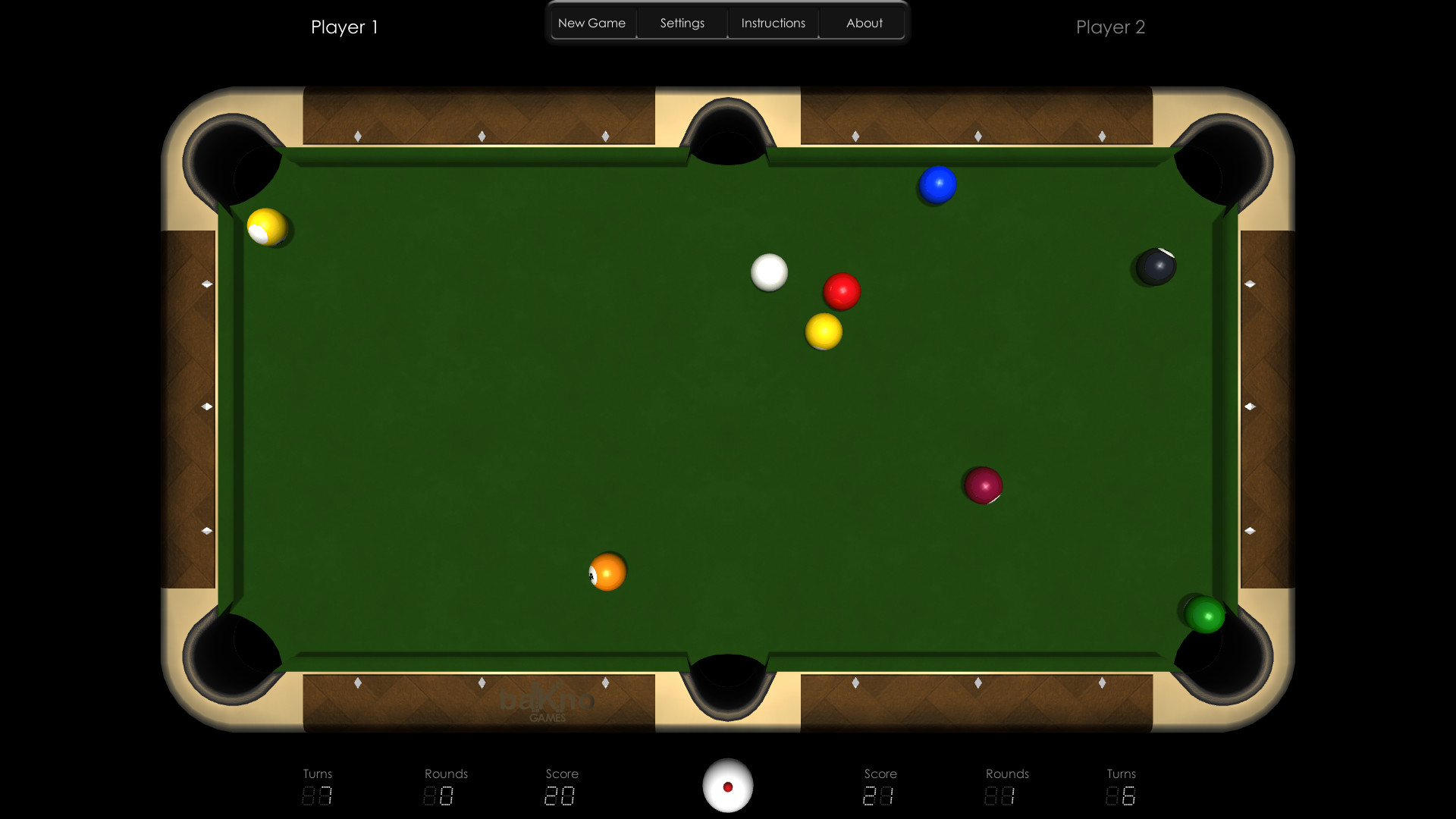 Billiards screenshot 1