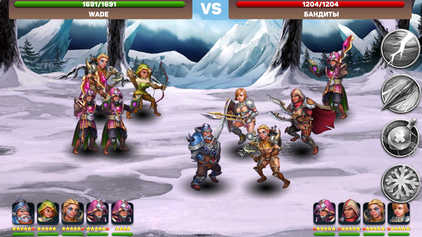 Hero Rush: Mad King screenshot 1