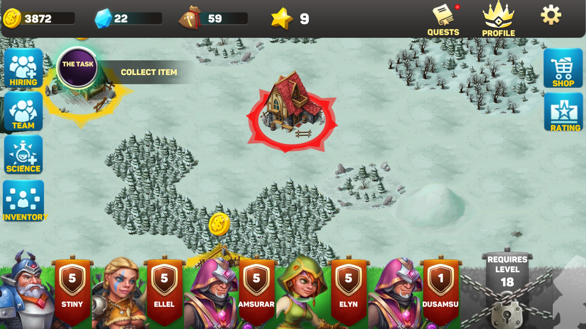 Hero Rush: Mad King screenshot 3